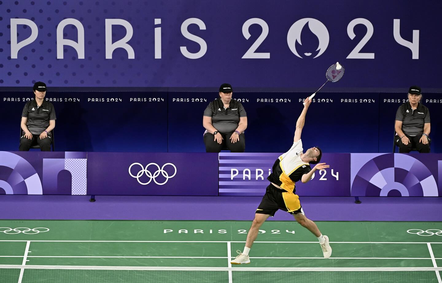 Julien Carraggi op de Olympische Spelen 2024