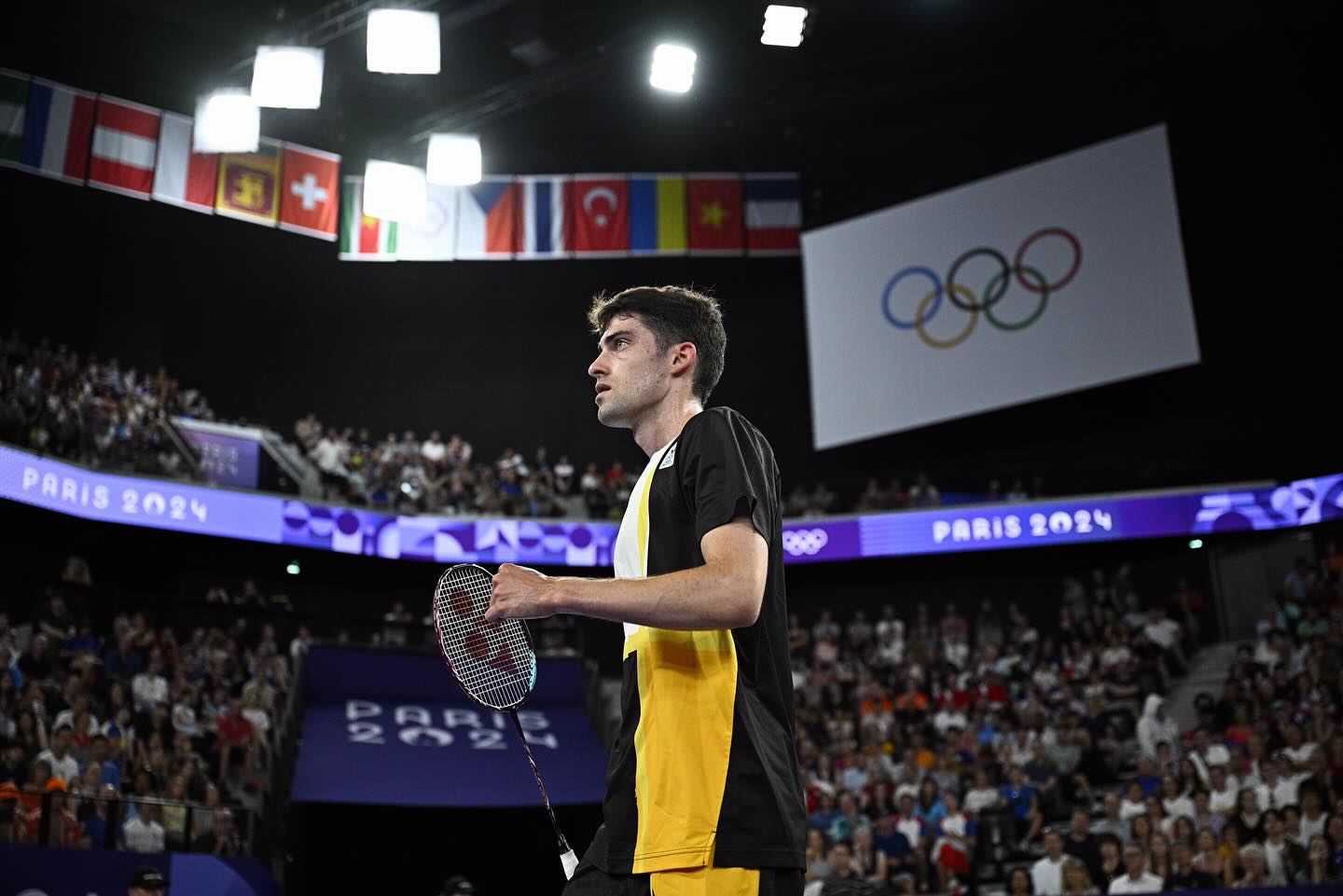 Julien Carraggi op de Olympische Spelen 2024